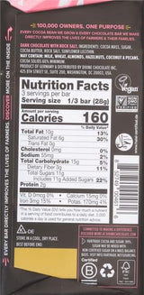 Divine Chocolate Chocolate Bar Dark Pink Himalian Salt, 3 Ounce