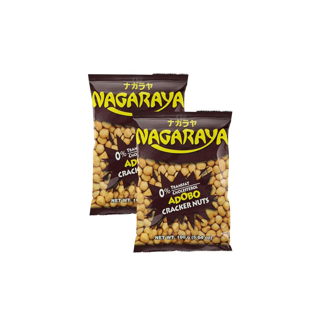 Nagaraya Cracker Nuts Adobo, 5.64 oz (Pack of 2)