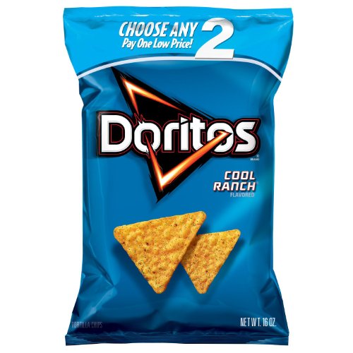 Doritos Tortilla Chips, Cool Ranch, 16-7/8 Ounce