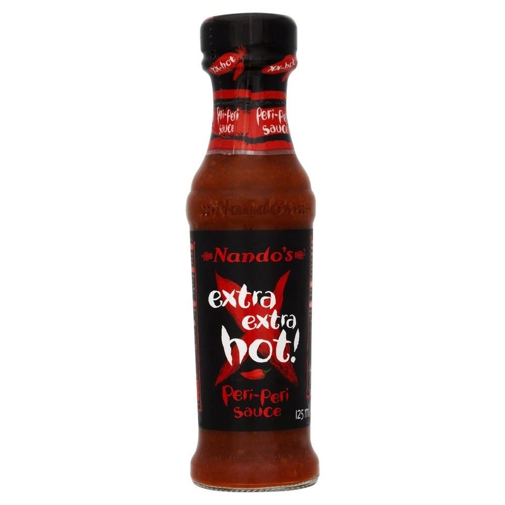 Nando's Extra Extra Hot Peri Peri Sauce (125ml) - Pack of 2
