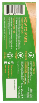 Barry's Tea Irish Breakfast Teabags (80) - Pack of 2