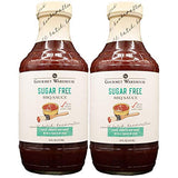 Gourmet Warehouse Sugar Free BBQ Sauce, Premium Barbecue Sauces Handcrafted In Small Batches Gluten-Free, HFCS-Free, Low Carb, Paleo, Keto Friendly