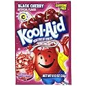 Kool-Aid Black Cherry Unsweetened Soft Drink Mix, 0.13-Ounce Envelopes (Pack of 48) by Kool-Aid