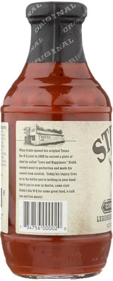 Stubbs Original BBQ Sauce 6x 18Oz