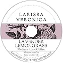 Lavender Lemongrass Medium Roast Coffee (Single Serve K-Cup Pods) (Gourmet, Naturally Flavored, Whole Coffee Beans) (12 pods, ZIN: 575528) - 2 Pack
