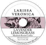 Lavender Lemongrass Medium Roast Coffee (Single Serve K-Cup Pods) (Gourmet, Naturally Flavored, Whole Coffee Beans) (12 pods, ZIN: 575528) - 2 Pack
