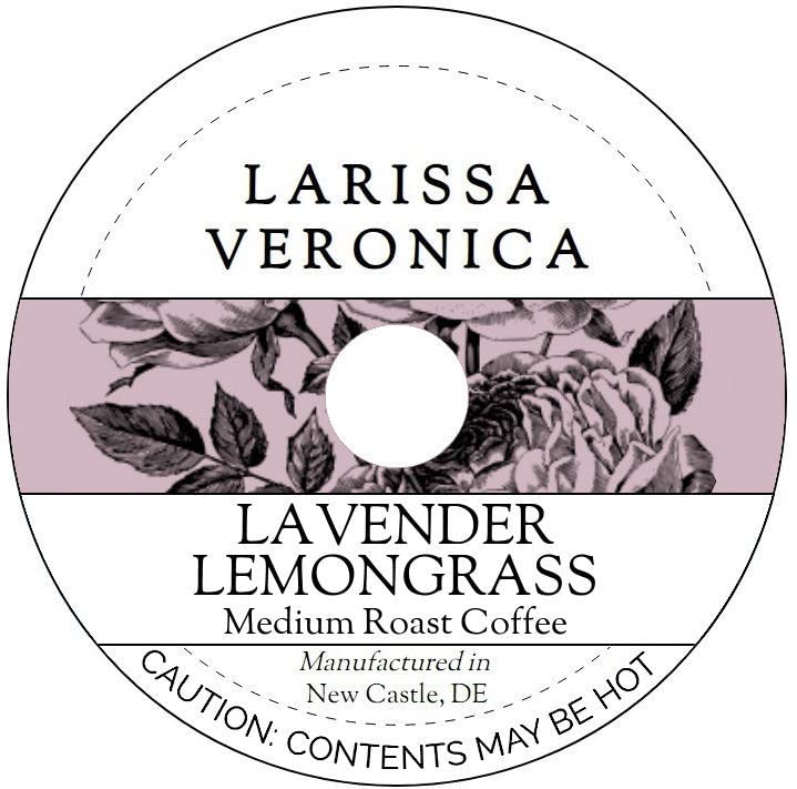 Lavender Lemongrass Medium Roast Coffee (Single Serve K-Cup Pods) (Gourmet, Naturally Flavored, Whole Coffee Beans) (12 pods, ZIN: 575528) - 2 Pack