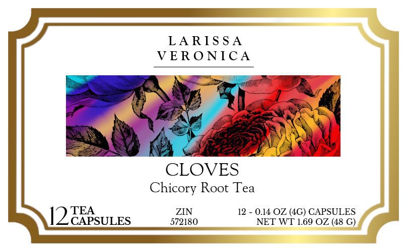Cloves Chicory Root Tea (Single Serve K-Cup Pods) (12 pods, ZIN: 572180) - 2 Pack