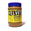 Velvet Peanut Butter, Crunchy - Detroit’s Classic Since 1937, Smooth & Nostalgic Spread with “Fresh, Pure, Delicious” Label, Made in the USA