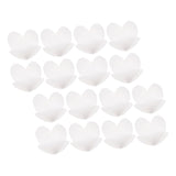 BRIGHTFUFU 50pcs Chocolate Paper Liner Tray Cardboard Chocolate Wrapping Compartment for Caramels Confections and Treats Portable Design for Special