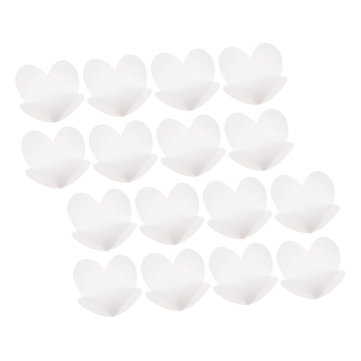 BRIGHTFUFU 50pcs Chocolate Paper Liner Tray Cardboard Chocolate Wrapping Compartment for Caramels Confections and Treats Portable Design for Special