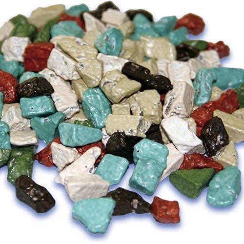 Hungry Harvest Rock Candy- Stone Candy 300 gms | Milk Stone Chocolate_Packing May Vary