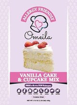 Allergy Friendly Vanilla Cake Mix - Free of Eggs, Dairy, Nuts, Sesame, Soy, Cholesterol