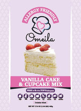 Allergy Friendly Vanilla Cake Mix - Free of Eggs, Dairy, Nuts, Sesame, Soy, Cholesterol