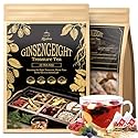 Kidney Tea Formula Ginseng Six Treasure Tea, Kidney Cleanse Detox & Repair with 8 Precious Ingredients for Men and Women, Traditional Plant Root Blend