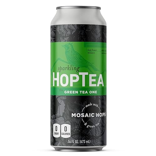 HOPLARK The Green Tea One Sparkling HopTea, 16 FZ