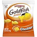 Pepperidge Farm Baked Snack Crackers, Cheddar Cheese, .50 Ounces, Pack of 100