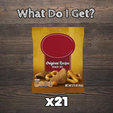Savory Snack Mix - 21 Count Bulk Box of Individually Wrapped Snack Mix Packs (1.75 oz Each) - Assembled by Bussin Boxes