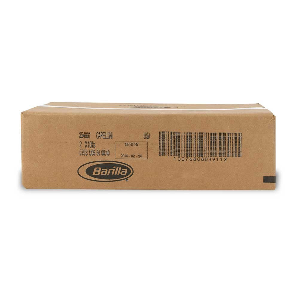 Capellini Pasta,10 Pound -- 2 Case