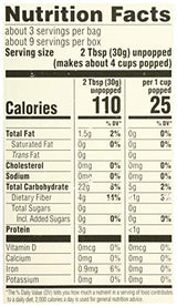 365 by Whole Foods Market, Organic No Oil or Salt Microwave Popcorn, 9 Ounce