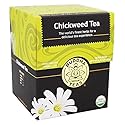 Buddha Teas - Organic Chickweed Tea - Herbal Tea - Single Ingredient - Mild, Earthy, Refreshing Taste - Enjoy Hot or Cold - Caffeine Free - 100%