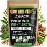 NutriEffect 7-Herb Herbal Tea Blend - Up to 100 Cups | 250g (8.8 oz) Loose Leaf Tea - Rooibos, Yerba Mate & Nettle Blend - Smooth & Naturally