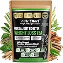 NutriEffect 7-Herb Herbal Tea Blend - Up to 100 Cups | 250g (8.8 oz) Loose Leaf Tea - Rooibos, Yerba Mate & Nettle Blend - Smooth & Naturally