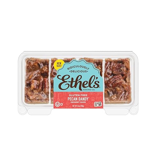 Ethels Baking Pecan Dandy Bar 4 Count, 6 OZ