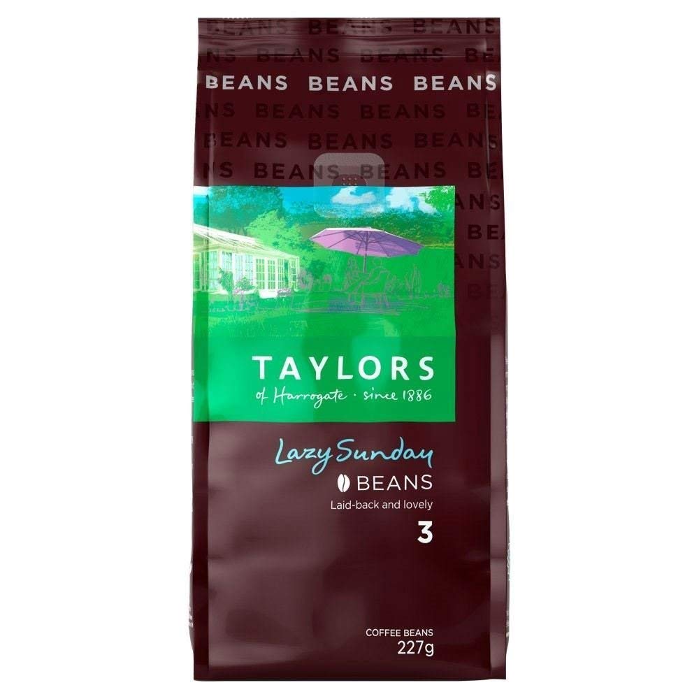 Taylors of Harrogate Lazy Sunday Whole Coffee Beans 227 G (Pack Of 3)
