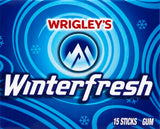 Wrigley's Winterfresh Gum Slim Pack - 15 CT