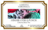 Ginger Citrus Punch Chicory Root Tea (Single Serve K-Cup Pods) (12 pods, ZIN: 578324) - 2 Pack