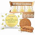 Love + Chew Mini Vegan Cookies, Gluten Free, 3g Plant Based Protein Per Cookie, Healthy Snacks for Adults and Kids, Refined Sugar Free, Individually