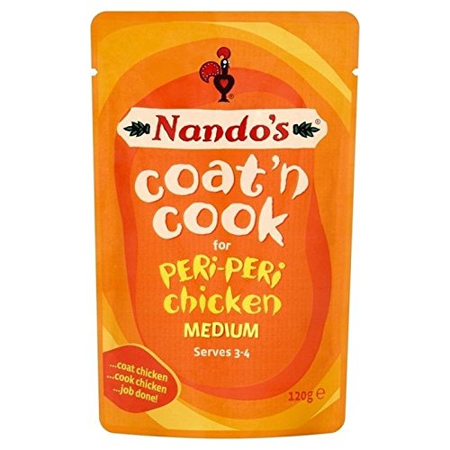 Nando's Medium Coat 'n Cook Marinade 120g - Pack of 2