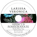 Hibiscus Pomegranate Yerba Mate Tea (Single Serve K-Cup Pods) (12 pods, ZIN: 577782) - 2 Pack