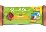 Russell Stover Chocolate Covered Caramel Eggs, 6 Individually Wrapped 1.3 Ounce Eggs, 7.8 Ounce Package