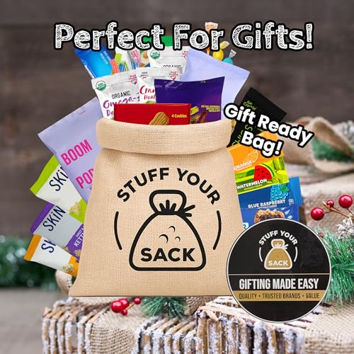 Vegan Snacks Variety Pack - 40 Count Plant-Based Snack Box for Adults and Kids - Dairy-Free, Meat-Free Assortment of Chips, Fruit Snacks, and Treats