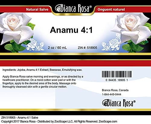 Bianca Rosa Anamu 4:1 Salve (2 oz, ZIN: 518905) - 3 Pack