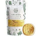 SPICES VILLAGE Lemon Zest Powder, Natural Lemon Peel Powder for Baking, 4 oz, Cooking and Herb Tea - Certified Kosher, Gluten Free, Non GMO, Vegan