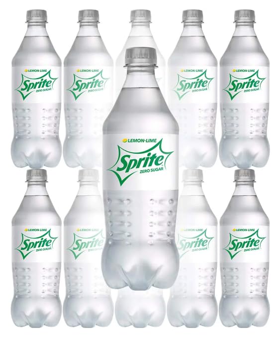 B4Y Zero Sprite, 20 Oz Bottles (10)