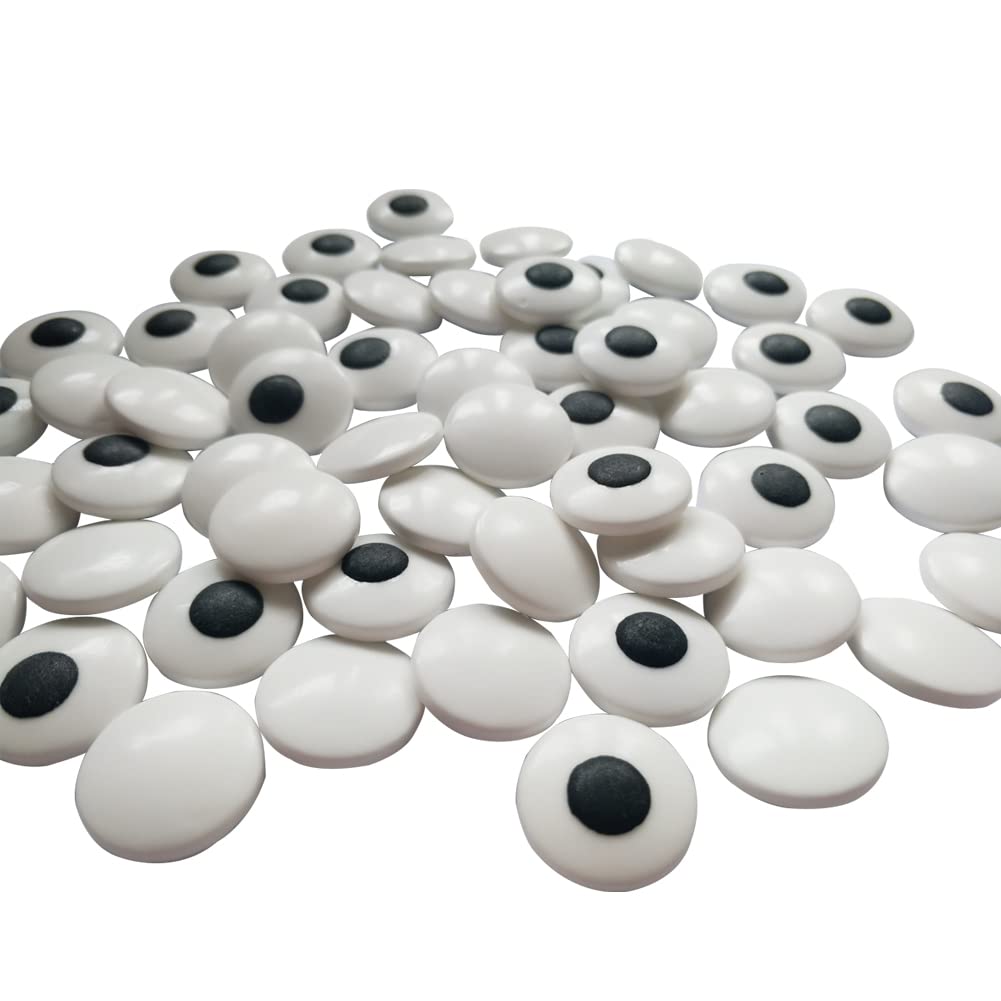 2 Bottles Candy Eyes Eyeballs - Cake Cupcake Toppers - Edible Baking Decorations for Cupcakes, Cakes, Cookies - Halloween, Christmas, Easter