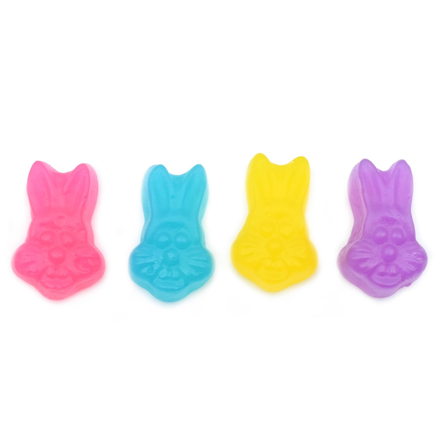 Candy Retailer Assorted Fruit Flavored Easter Rabbit Jubes Candy 1 Pound