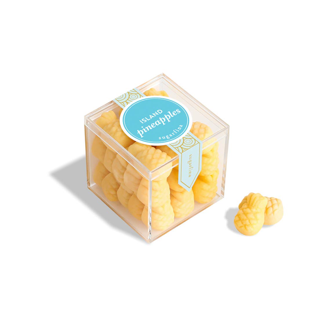 Sugarfina Island Pineapples Small Candy Cube, Gummies, 3.1 oz, 1 Count
