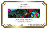 Orange Fennel Dandelion Root Tea (Single Serve K-Cup Pods) (12 pods, ZIN: 577587) - 3 Pack