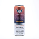 Angry Angel, Peach Ginger Energy Drink, 12 Fl Oz