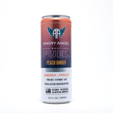 Angry Angel, Peach Ginger Energy Drink, 12 Fl Oz