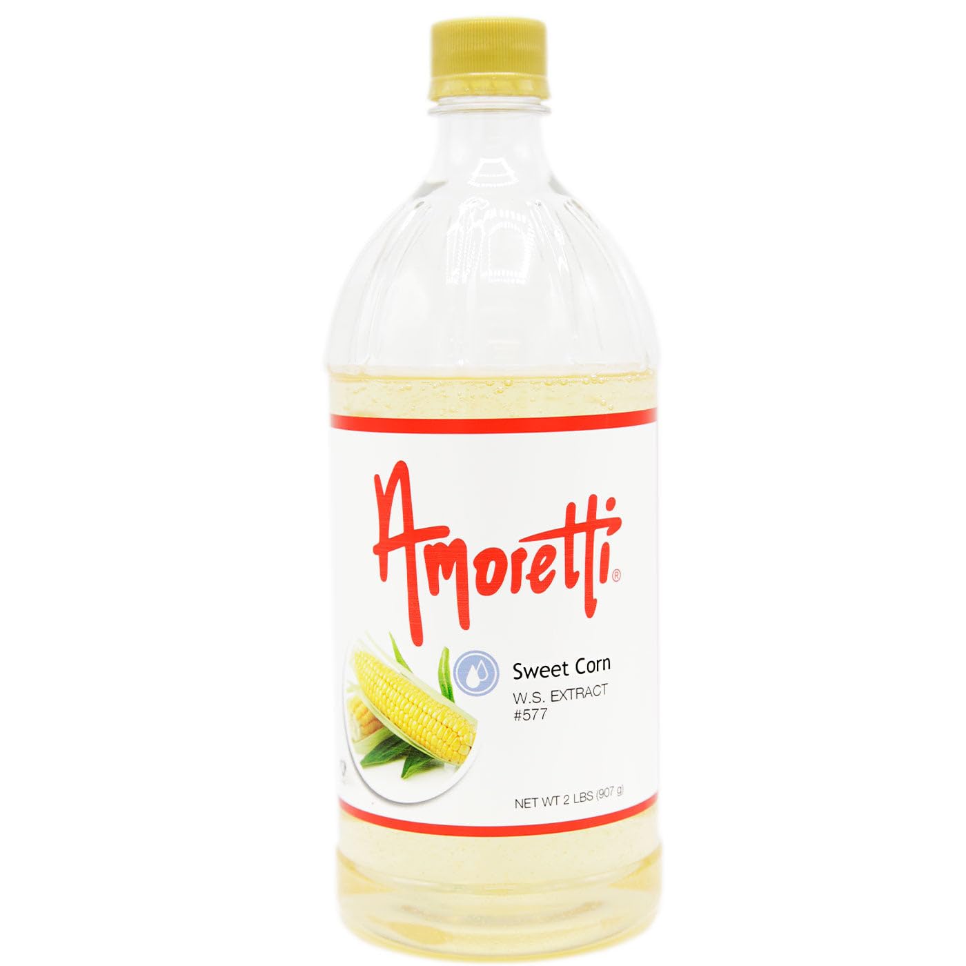 Amoretti - Sweet Corn Extract Water Soluble 2 oz - Highly Concentrated & Perfect For Pastry, Savory, Brewing, and more, Preservative Free, Vegan