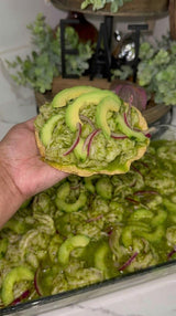 Aguachile Verde Seasoning Powder (8oz) - Authentic Mexican green Chili & Lime Spice Mix - Instant Marinade for Shrimp, Seafood, & Tostadas - Sazón