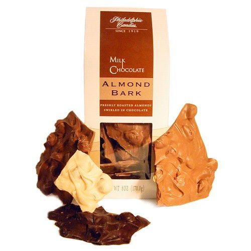 Philadelphia Candies Milk Chocolate Almond Bark, 6 oz. Gift Bag