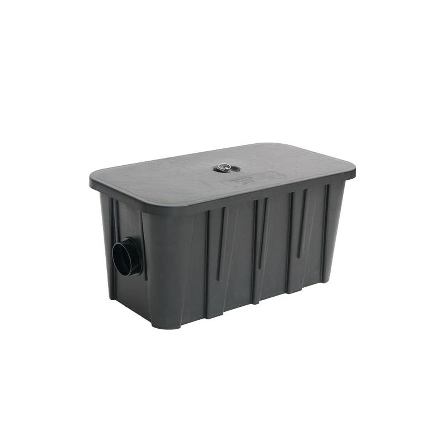 Generic Commercial Plastic Oil-Water Separator with Removable Filter Basket Plastic Grease Trap Under Sink Prevents Clogs and for Restaurant Canteen
