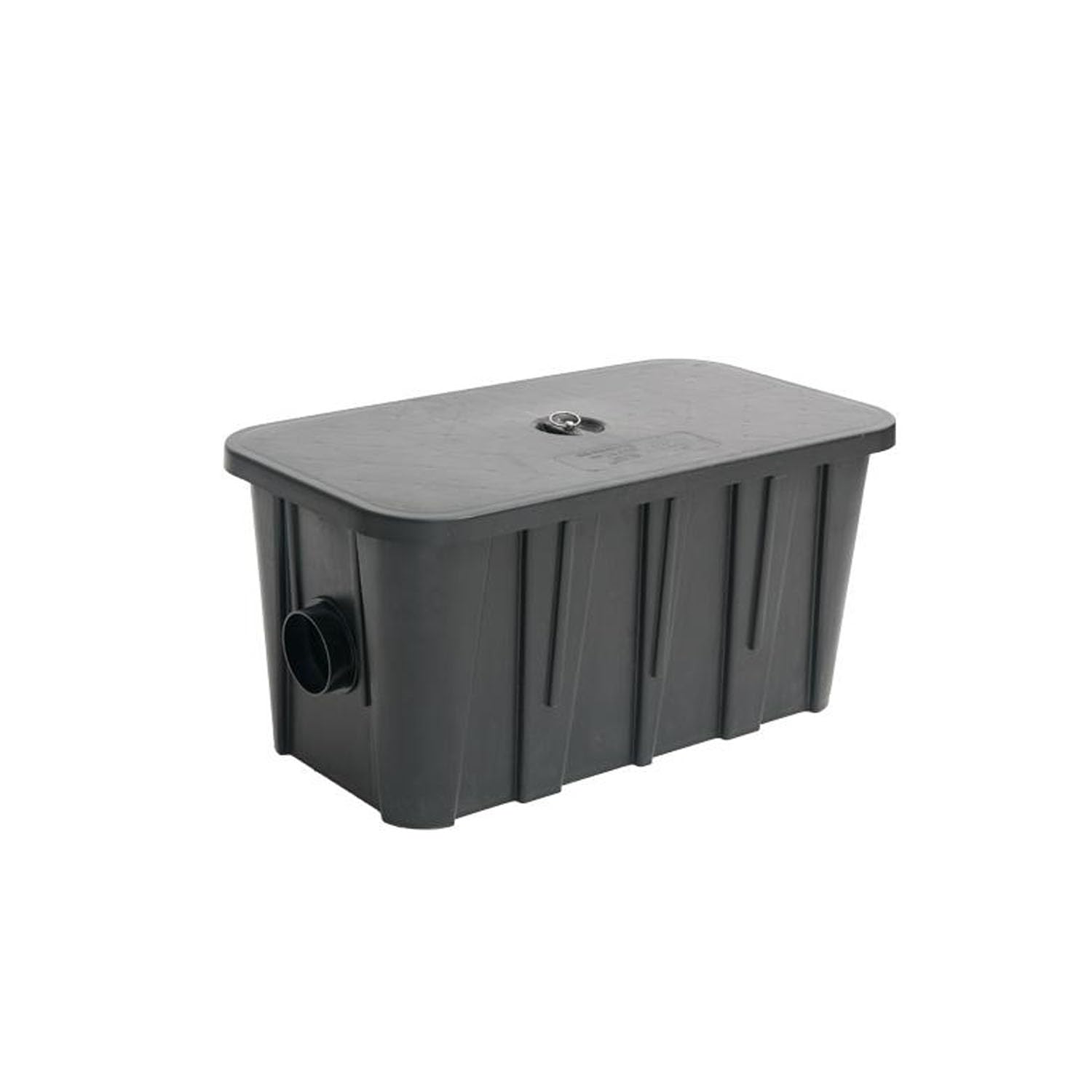 Generic Commercial Plastic Oil-Water Separator with Removable Filter Basket Plastic Grease Trap Under Sink Prevents Clogs and for Restaurant Canteen